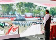 Berpakaian Adat Ende, Presiden Pimpin Upacara Harlah Pancasila 1 Juni 2022