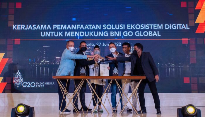 Perkuat Digital Sektor Perbankan, Telkomsel Berkolaborasi dengan BNI dan MCAS Group