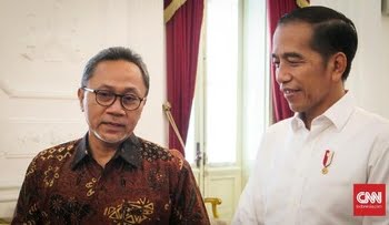 Isu Reshuffle Kabinet Siang Ini! Zulkifli Hasan Mendag, Hadi Tjahjanto Menteri ATR?