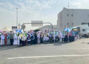 2.745 Jemaah Haji Embarkasi Padang Tunaikan Umrah dan Ziarah ke Tempat Bersejarah di Makkah