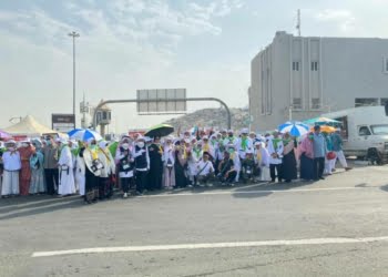 2.745 Jemaah Haji Embarkasi Padang Tunaikan Umrah dan Ziarah ke Tempat Bersejarah di Makkah