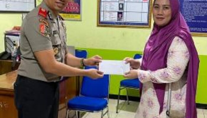 Serdik Sespimmen Polri Dikreg 62 Tahun 2022, Kompol Rico Fernanda Bantu Panti Asuhan