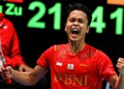 Juara Singapore Open 2022, Ginting Banting Raket Hingga Hancur!