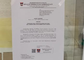 Kalender Lebaran Idul Adha Berubah, Libur Sekolah di Padang Diperpanjang