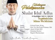 Shalat Idul Adha di Halaman Kantor Bupati Dharmasraya Besok, Ini Jadwal Imam dan Khatibnya