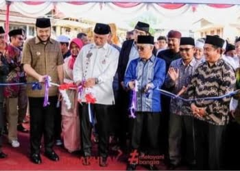Gubernur Sumbar Resmikan Gedung Baru Asrama Santri Perguruan Thawalib Padang Panjang