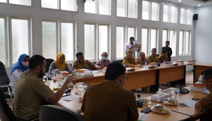 Bersama Walikota Fadly Amran, BPJS Bukittinggi Evaluasi Pelayanan, Fasilitas dan SDM Kesehatan di Padang Panjang