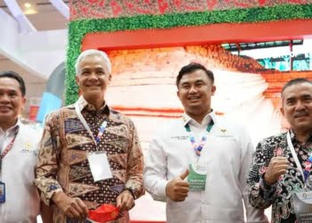 Stand Kabupaten Dharmasraya Terbaik di Apkasi Otonomi Expo 2022 JCC