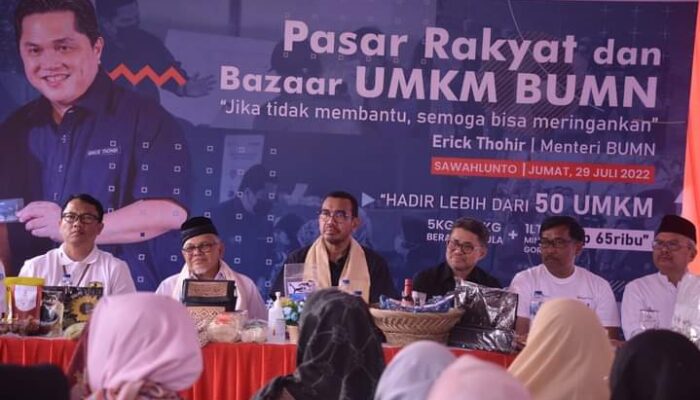 Pasar Murah BUMN di Sawahlunto, 4.000 Paket Pangan Ludes Terjual dalam Sekejap