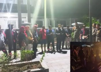 Antisipasi Tawuran, Pol PP Padang Bubarkan Remaja yang Nongkrong di Trotoar Jalan Kawasan Belanti