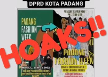 Demam Citayam Fashion Week Menular ke Padang, Ketua DPRD Syafrial Kani Bantah Beri Izin “Padang Fashion Week”!