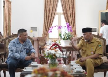 Temui Gubernur Mahyeldi, GM PLN Minta Maaf atas Kejadian Sumbar Gelap Gulita Senin Malam