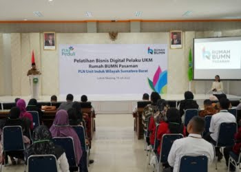 PLN UIW Sumbar Hadirkan Pemateri dari  Shopee Latih UKM Pasaman Go Digital