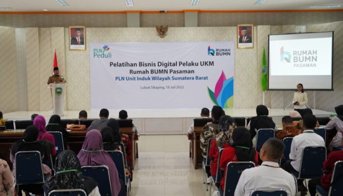PLN UIW Sumbar Hadirkan Pemateri dari  Shopee Latih UKM Pasaman Go Digital