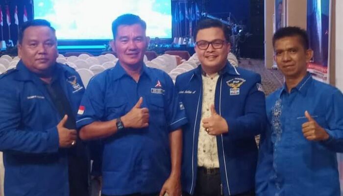 Amrizal Dt. Rajo Medan Terpilih Aklamasi Sebagai Ketua Partai Demokrat Dharmasraya, Pilkada 2024 Mulai Terendus?