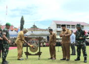 Dibuka Gubernur Sumbar, TMMD ke-114/2022 Bangun Jalan Baru Sepanjang 4.100 Km di Lintau Buo Tanah Datar
