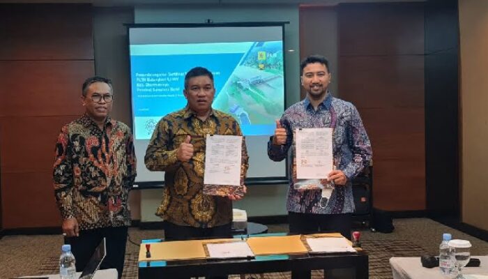 Tambah Pembangkit Listrik di Sumbar, PLN Bangun PLTMH Batanghari di Dharmasraya