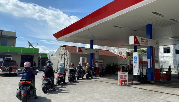 Jatah Pasokan BBM Bersubsidi di SPBU Sawahan Dikurangi