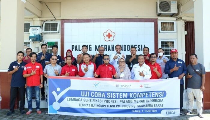 PMI Sumbar Siap Lahirkan SDM Berkompeten dan Bersertifikat BNSP