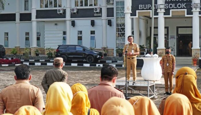 Pemerintah Kabupaten Solok Selatan Kurbankan 34 Ekor Sapi pada Hari Raya Iduladha