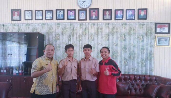 Dua Pelajar SMPN 2 Harau Ikuti Kejurnas di Bogor
