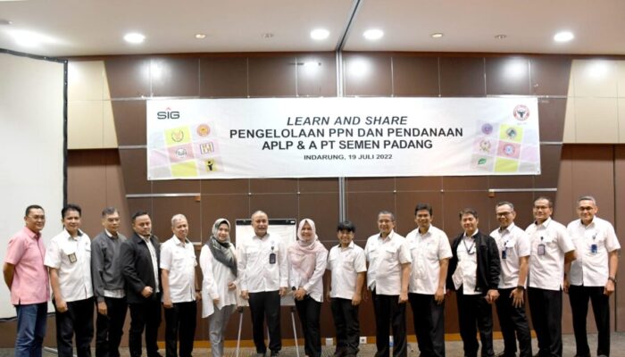 PT Semen Padang Gelar Learn and Share Perpajakan dan Permodalan