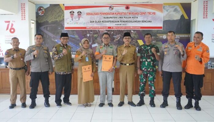 Pertama di Indonesia, TRC-PB Dapat Penguatan Penanganan Bencana