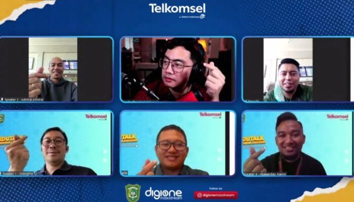Hadirkan Creativity Insight Bersama Dennis Adhiswara, Telkomsel Gelar Webinar Edutalk untuk Mahasiswa UIR