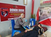 Peringati Hari Dharma Karya Dhika Ke-77, Lapas Kelas II B Lubuk Basung Gelar Donor Darah