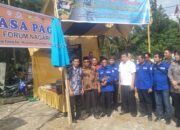 PT Semen Padang-KAN Luki Resmikan Pasar Pagi Forum Nagari Padang Besi,  Camat Luki: Bangkitkan Sektor Ekonomi Masyarakat Usai Pandemi