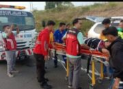 Satu Keluarga Nyaris Tewas di Jalan Tol Pekanbaru-Dumai