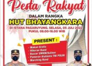 Puncak Peringatan Hari Bhayangkara ke-76, Besok Polda Sumbar Gelar Pesta Rakyat