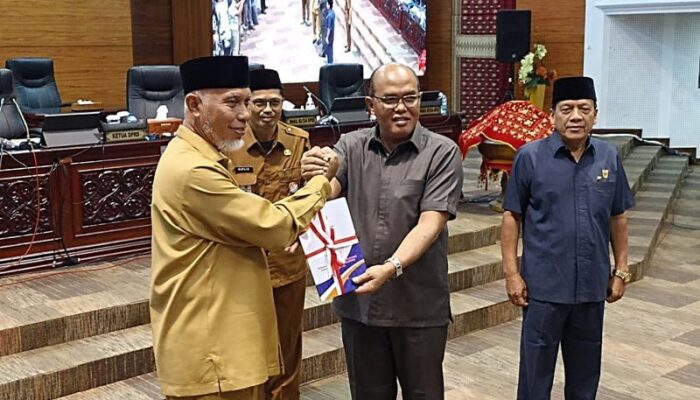 Ketua DPRD Sebut Realisasi APBD Sumbar Dinilai Belum Maksimal