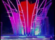 Tugu Apeksi Bersinar Warna-warni, Aie Pacah Mulai Terasa Jadi Pusat Kota Padang