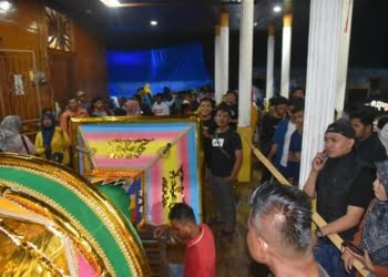 Sehari Jelang Acara, Rumah Tabuik Diserbu Warga Kota Pariaman