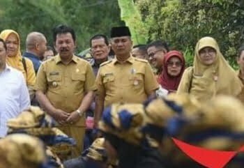 Masuk Nominasi Enam Besar, Tim Penilai Dinas PMD Sumbar Verifikasi Lapangan LPM Busur Padang Panjang
