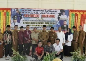Jadi Ibukota Kabupaten, Bupati Limapuluh Kota Dukung Musrenbang Nagari Sarilamak Bangun RTH dan Jalan Prtokol