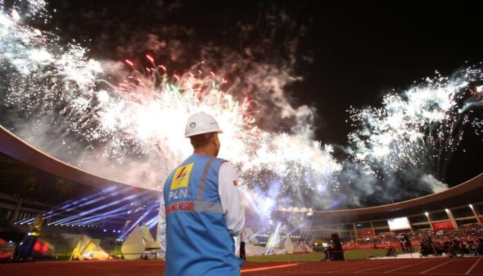 PLN Sukses Meriahkan Closing Ceremony ASEAN Para Games 2022 dengan Cahaya Gemerlap Gempita