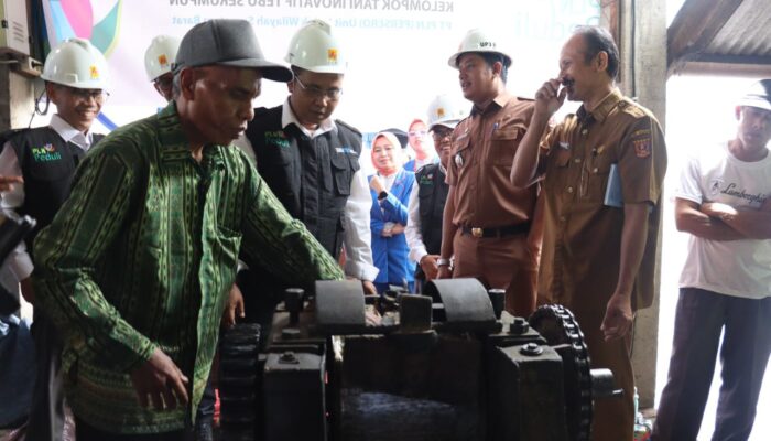 Dibantu Listrik PLN, Produksi Gula Poktan Inovatif Tebu Serumpun Nagari Lawang Kini Meningkat