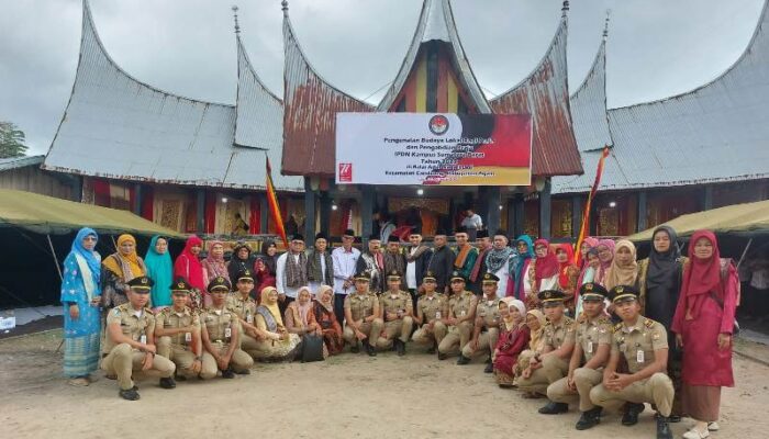 217 Praja IPDN Kampus Sumbar Kunjungi KAN Lasi