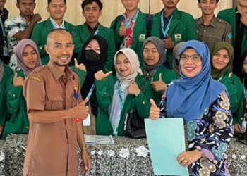 KKN di Limo Kaum Tanah Datar, Mahasiswa Unand Ajak Warga Nagari Baringin Hidup Sehat