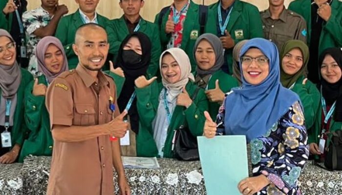 KKN di Limo Kaum Tanah Datar, Mahasiswa Unand Ajak Warga Nagari Baringin Hidup Sehat