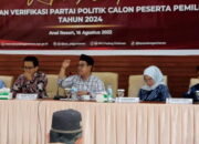 KPU Padang Pariaman Matangkan Persiapan Verifikasi Partai Politik Calon Peserta Pemilu