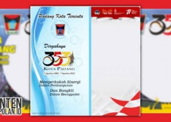 Yuk..! Ramaikan “Selamat HUT Kota Padang ke-353”, Klik Link Twibbon Gratis Berikut