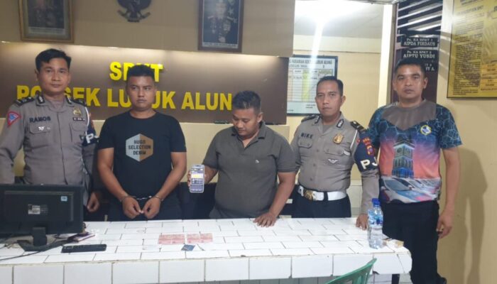 Laksanakan Patroli, PJR Ditlantas Polda Sumbar Amankan Sembilan Pelaku Judi