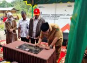 Respons Cepat Permintaan Gubernur Sumbar, Semen Padang Bangun Jalan Menuju Ponpes Darul Ulum