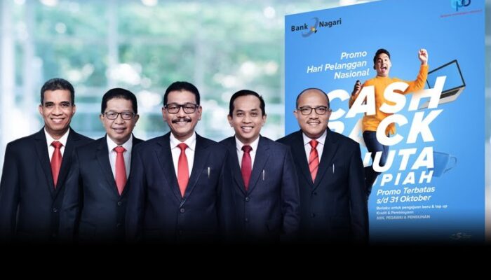 Hanya Dalam 10 Hari Kerja, Promo Cashback Harpelnas Bank Nagari Sudah Diserap 2.389 Nasabah