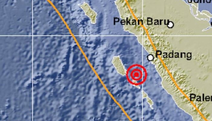 Gempa Kuat 6,1 Magnitudo Kembali Guncang Mentawai, Tidak Berpotensi Tsunami