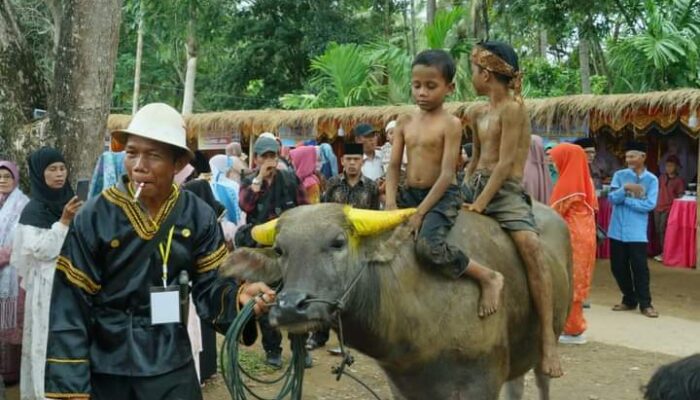 FOTO-FOTO: Beragam Permainan Jadul Semarakkan Gebyar Talago Biru Atar Tanah Datar