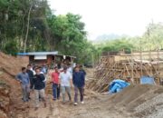 Tujuh Tahun Masyarakat Menunggu, Jembatan Baringin Sakti Lintau Buo Kembali Dibangun